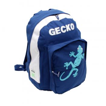 Clipsy Gecko Rucksack blau weiß mit hellblauen Gecko 27392