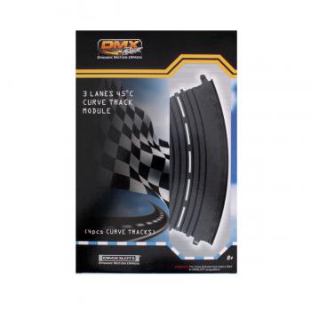 DMX Racer Kurven 45 Grad 4 Stück