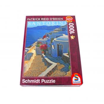 Schmidt Spiele Puzzle Patrick Reid O'Brien, Santorin, 1000 Teile 59584