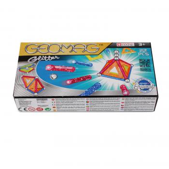 Geomag Panels 22 Teile Glitter 530 Magnetkonstruktionsset Magnetkonstruktionsbaukasten