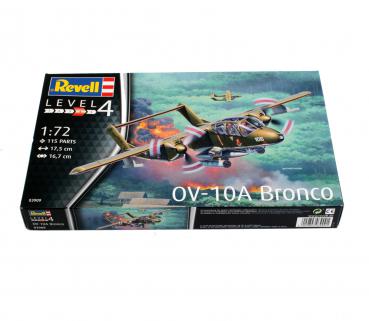 Revell 03909 - OV-10A Bronco Modellbausatz im Maßstab 1:72 Level 4
