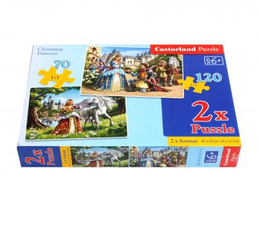 B-021017 Castorland Charming Princess -Puzzle - Bezaubernde Prinzessin