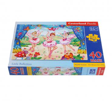 B-040056 Castorland Little Ballerinas - Puzzle - 40 Teile  Die kleinen Ballerinas