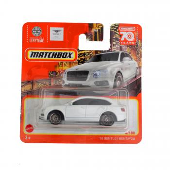 4/100 Matchbox 18 Bentley Bentayga weiss metallic