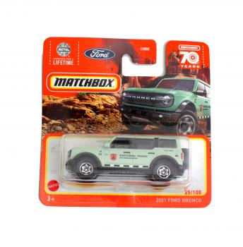 25/100 Matchbox Ford Bronco  2021 National Parks grün
