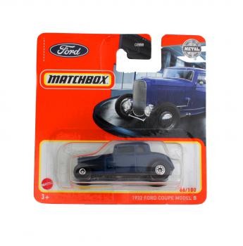 66/100 Matchbox Ford Coupe Model B 1932 blau