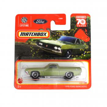 17/100 Matchbox Ford Ranchero 1970 grün metallic
