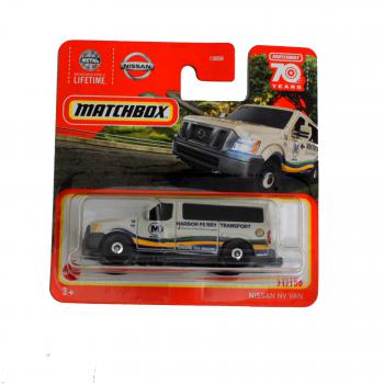 71/100 Matchbox Nissan NV Van Harbor Ferry Transport Hafentransporter