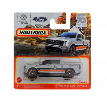 20/100 Matchbox Ford F-150 Lightning 2022 Silber