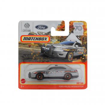 23/100 Matchbox Ford Police Interceptor