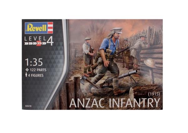 Revell Modellbausatz des ANZAC Australian and New Zealand Army Corps 02618